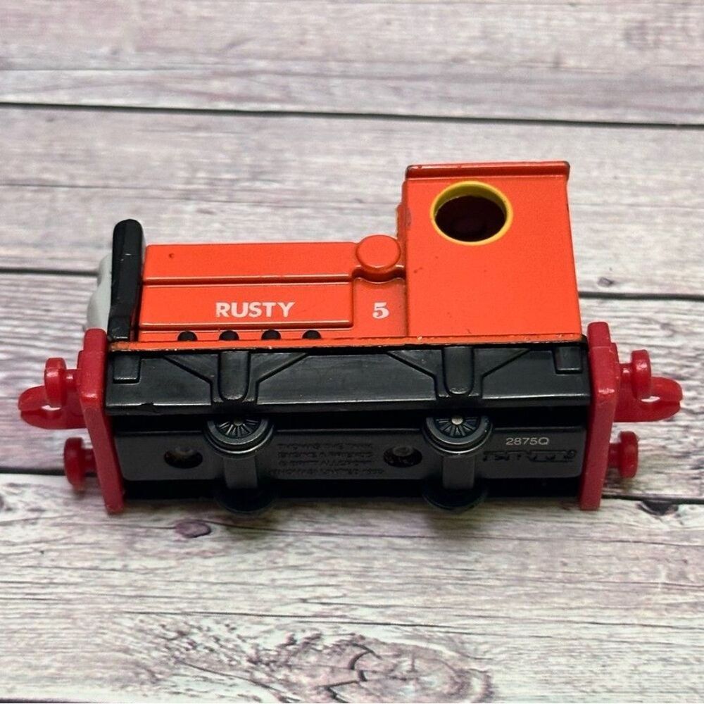 Thomas & Friends RUSTY #5 ERTL Diecast vintage Train 1995 - Picture 5 of 8
